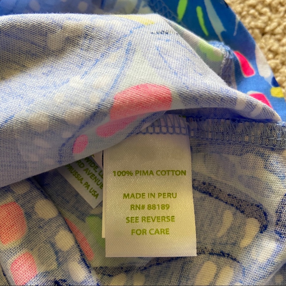 Lilly Pulitzer Blue Peri Pinch Pinch Preston Dress NWOT - Picture 9 of 9